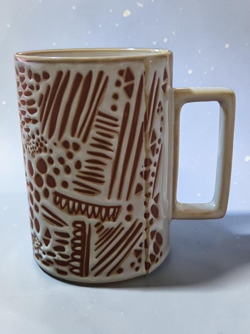 Starbucks R with Star On The Handle, 16oz Ceramic Mug 2014